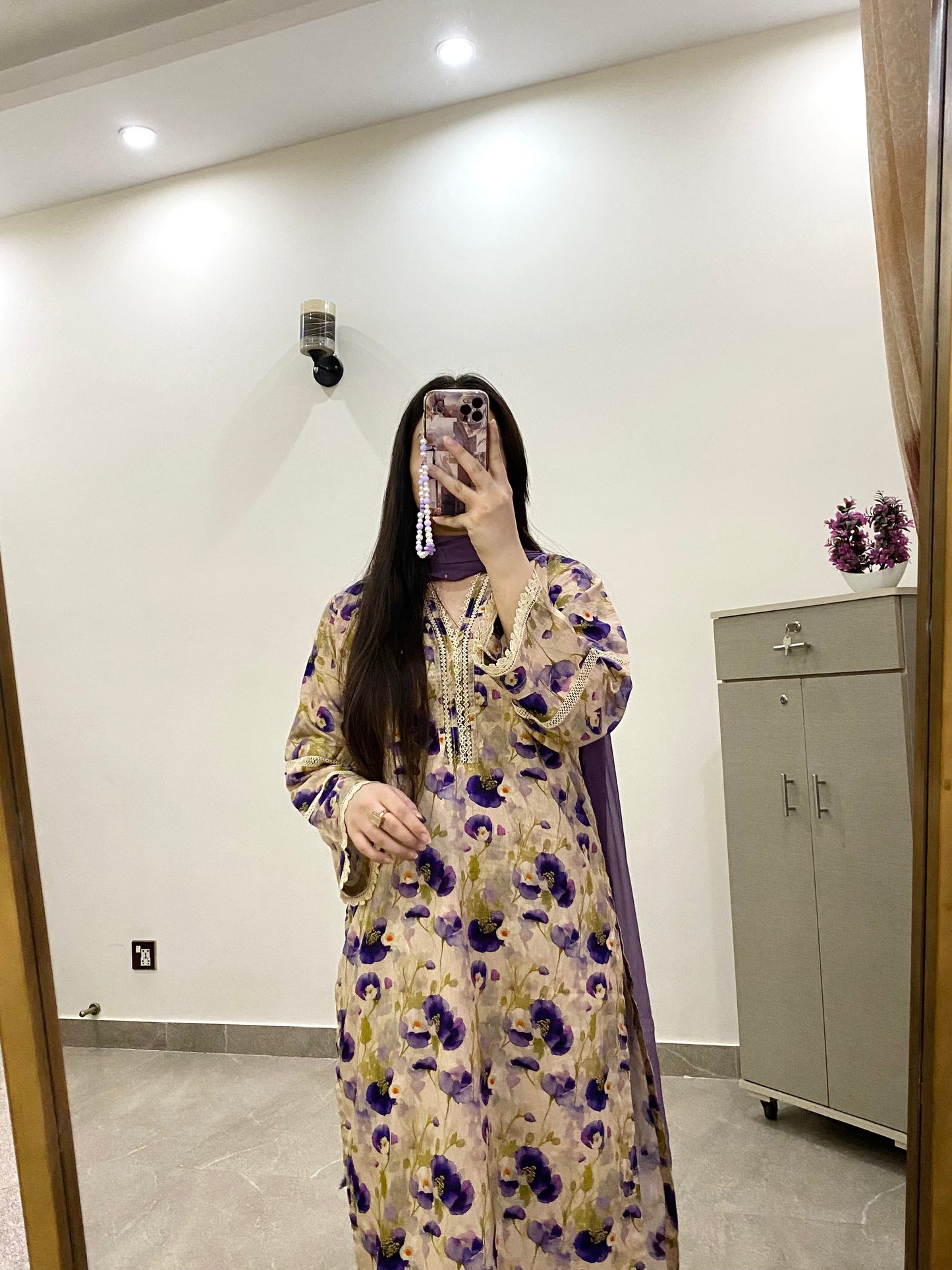 3 Piece -Lawn Printed Stitched Dress -510