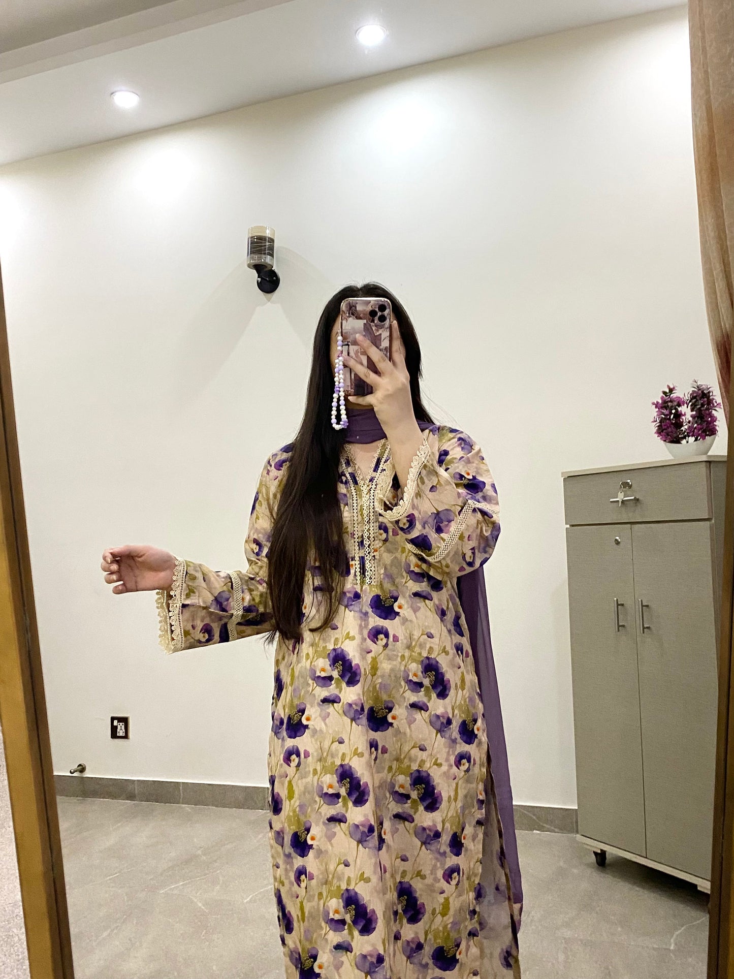 3 Piece -Lawn Printed Stitched Dress -510