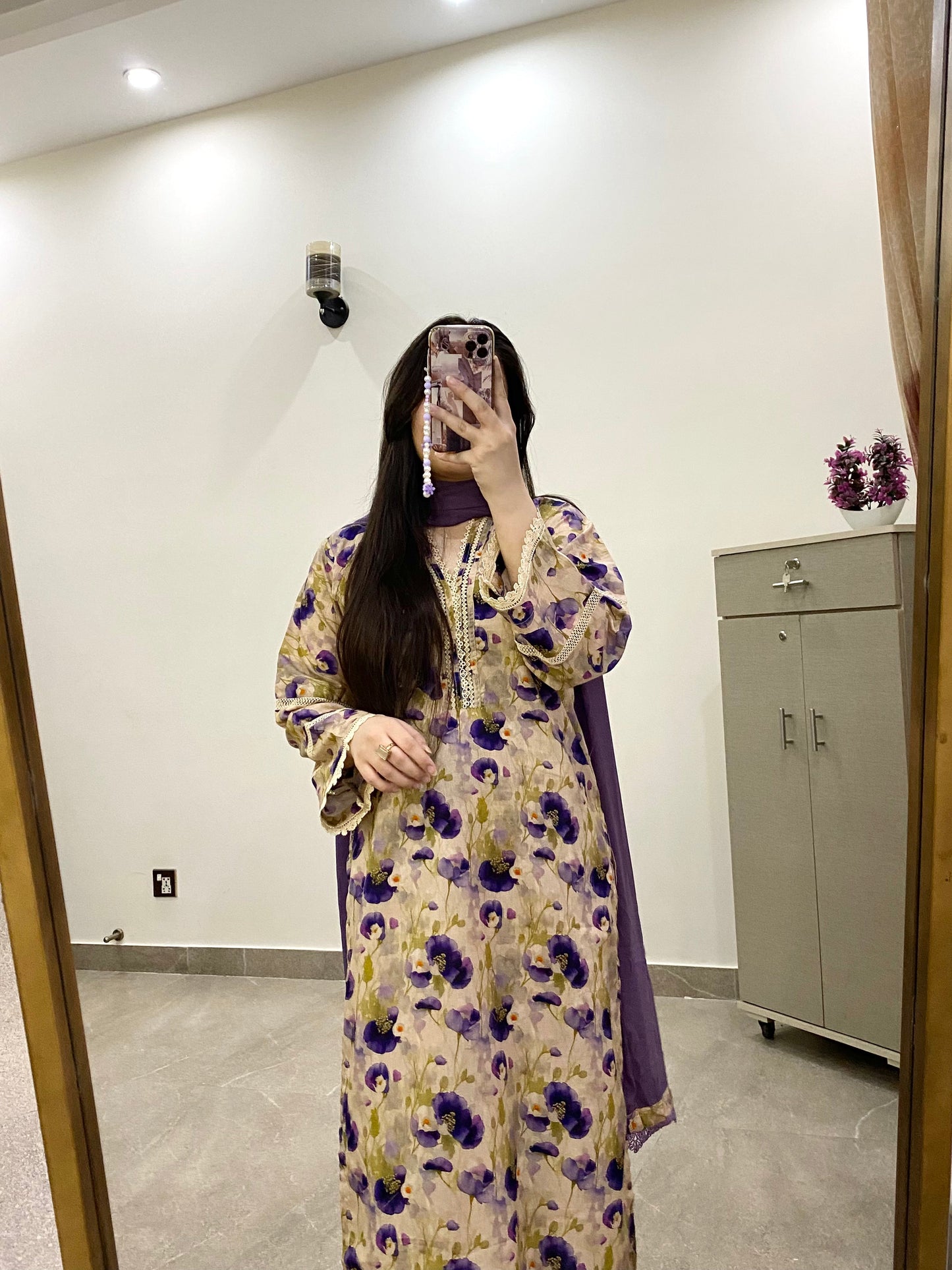 3 Piece -Lawn Printed Stitched Dress -510